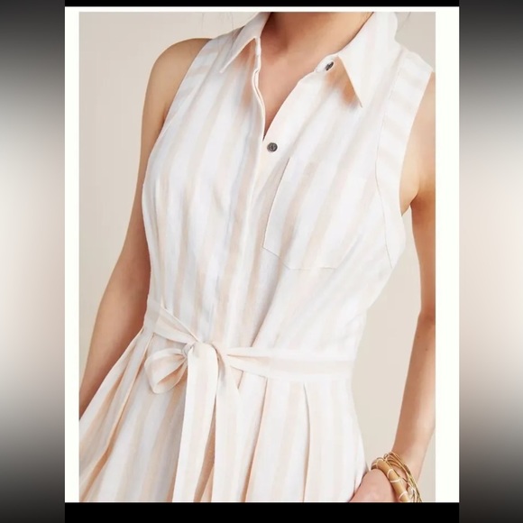 Anthropologie Billie shirt dress new with tags 14 - Picture 3 of 12